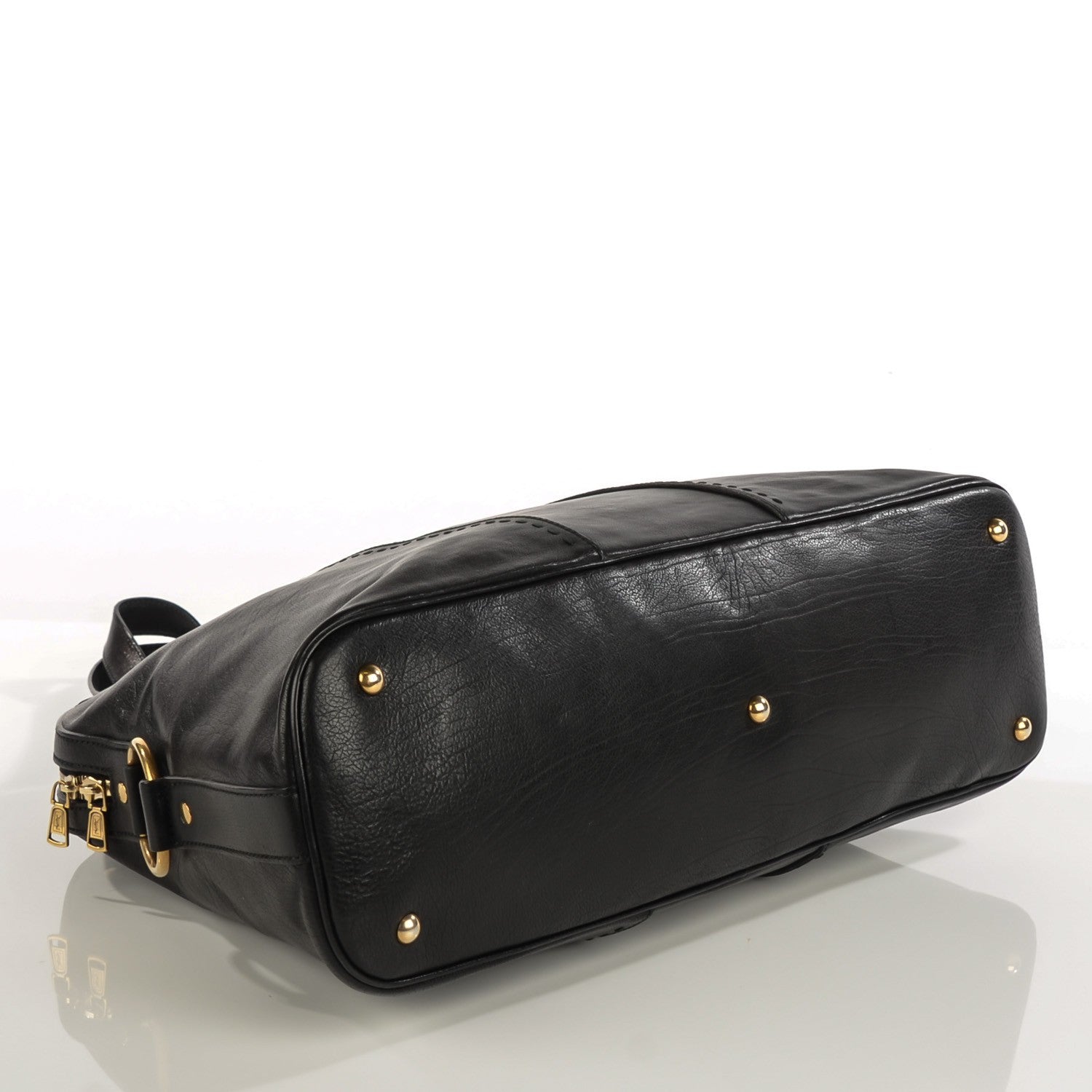 Saint Laurent Calfskin Oversized Muse Black 5 of 10