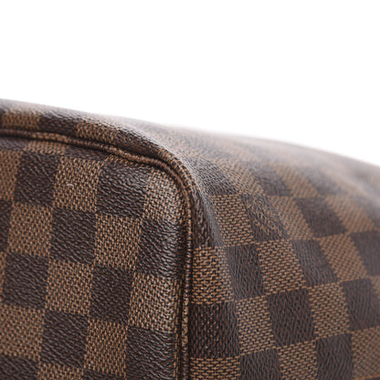 Louis Vuitton Damier Ebene Neo Neverfull MM Rose Ballerine 11 of 14