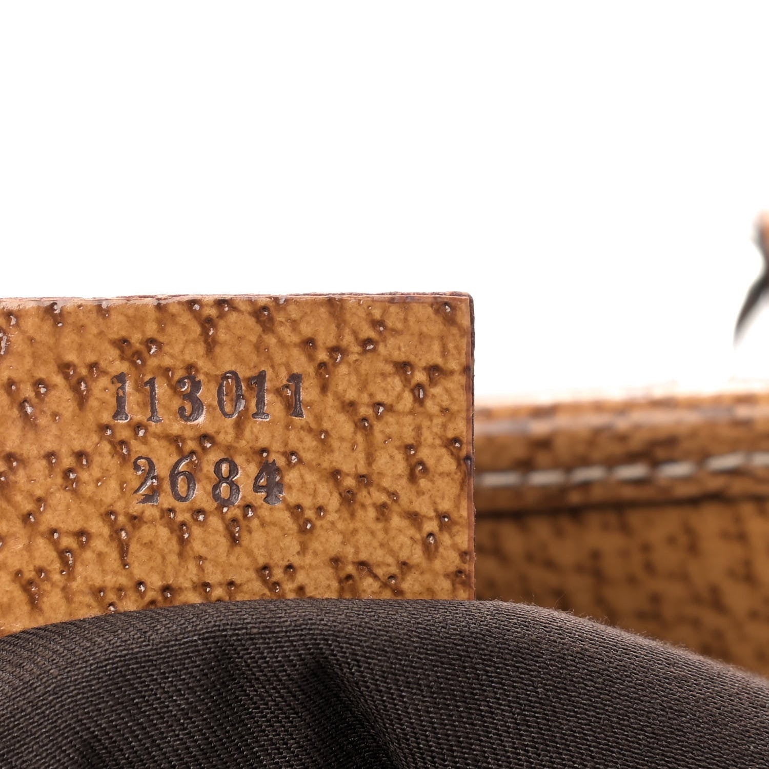 Gucci Monogram Shoulder Bag Brown 7 of 10