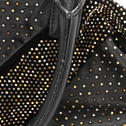 Saint Laurent Calfskin Rock Studded Easy Sac Black 12 of 24