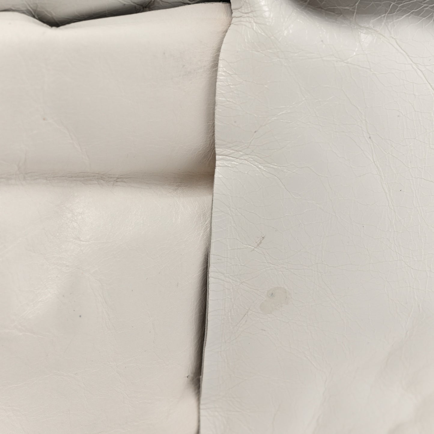Lambskin Intrecciato The Squash Padded Tote Chalk