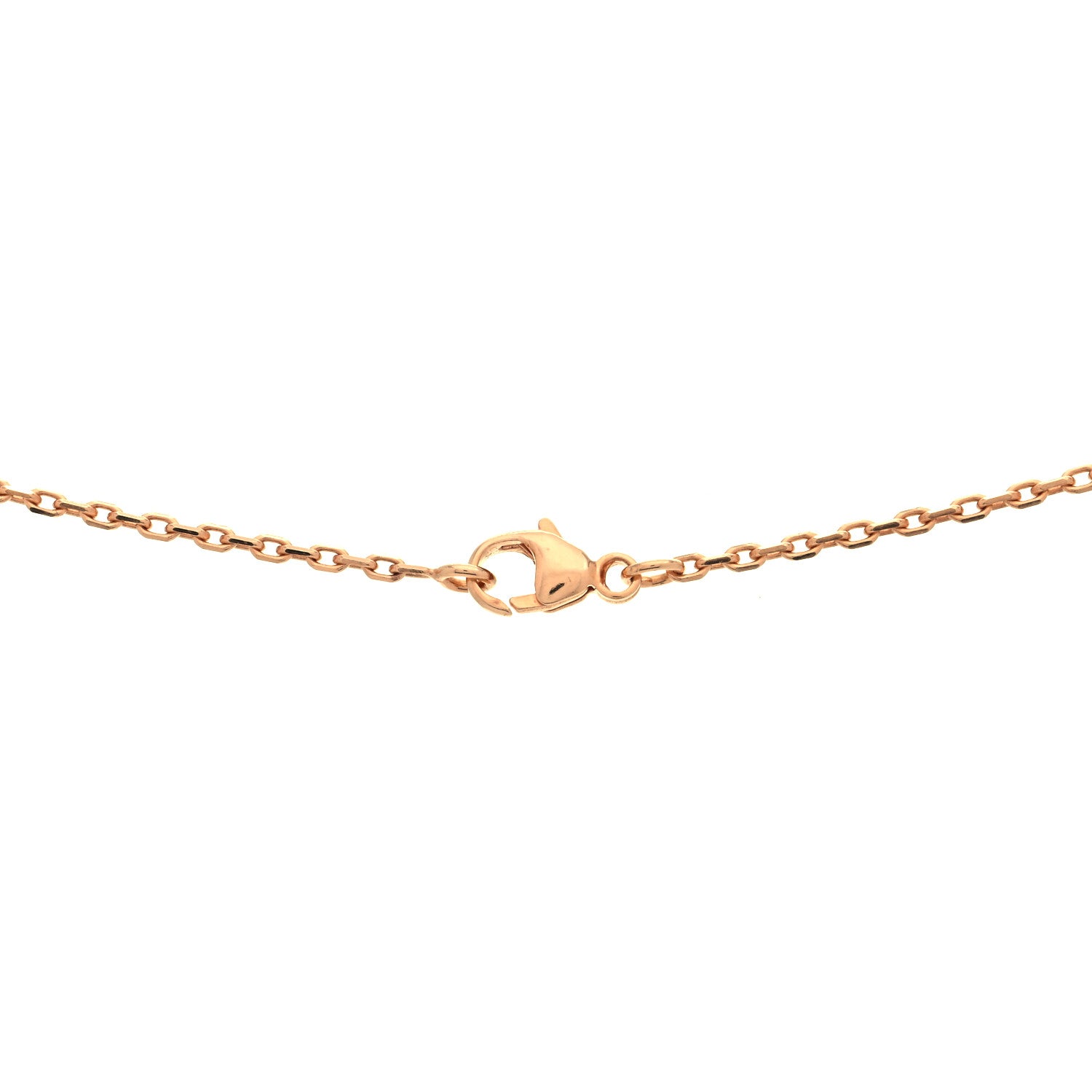 Hermes Lacquered Rose Gold Mini Pop H Pendant Necklace Black 4 of 6