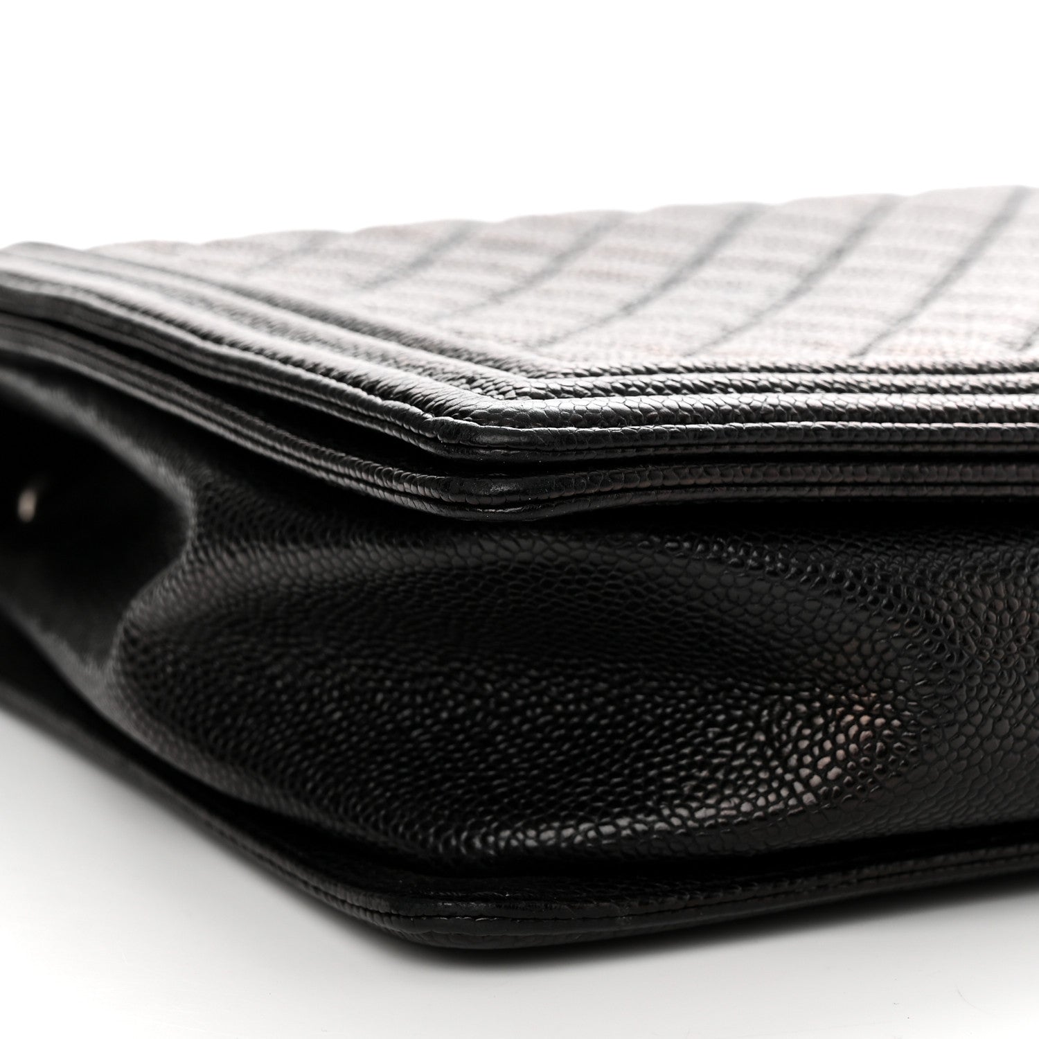 Chanel Caviar Quilted Large Boy Flap Black 9 of 11