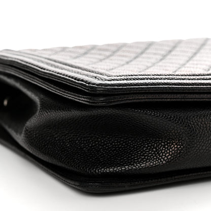 Chanel Caviar Quilted Large Boy Flap Black 9 of 11