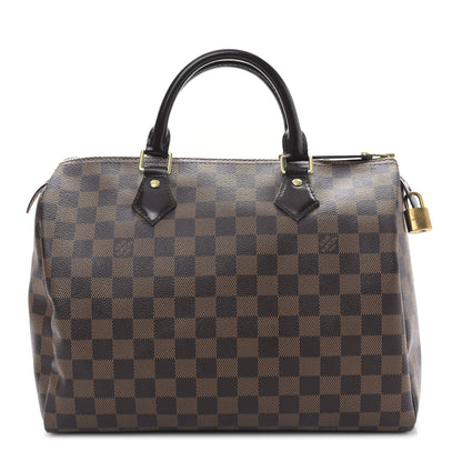 Louis Vuitton Damier Ebene Speedy 30 1 of 8
