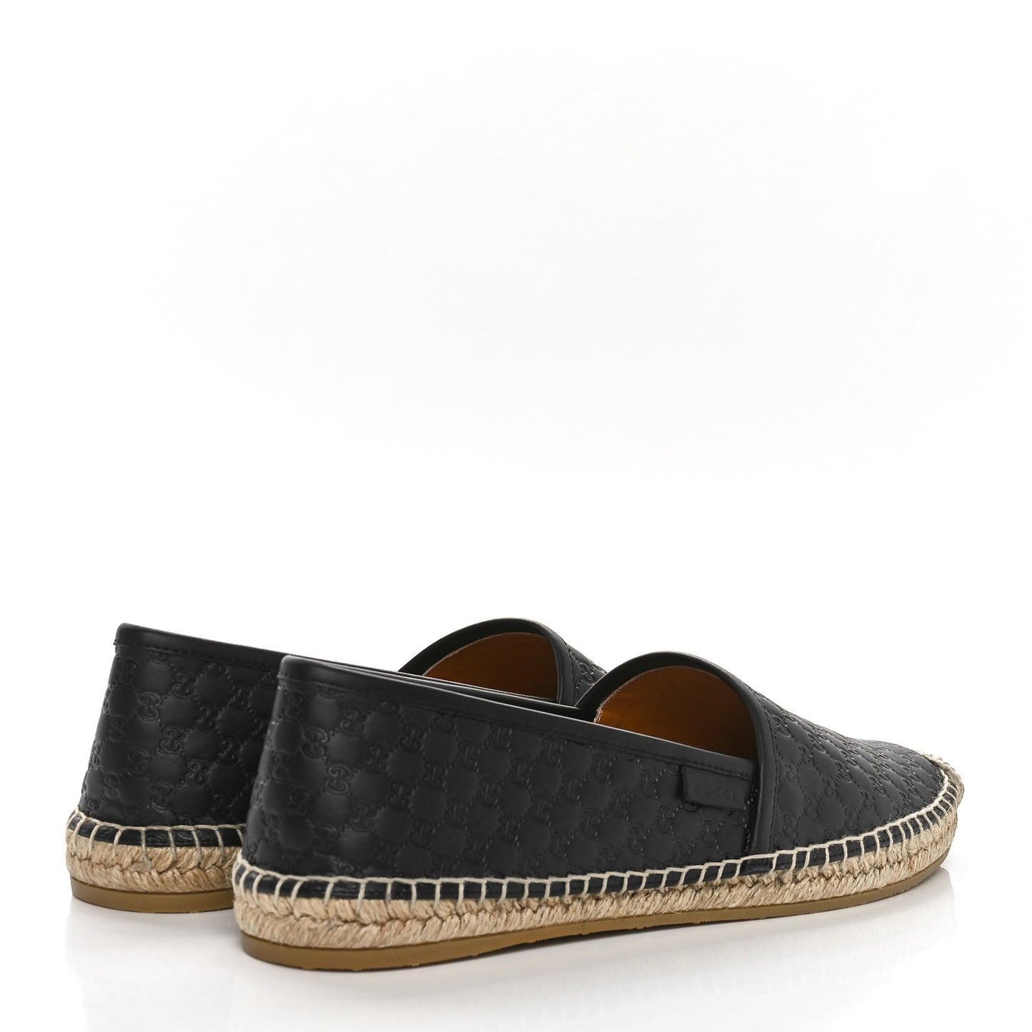 Microguccissima Signature Espadrilles 39.5 Black