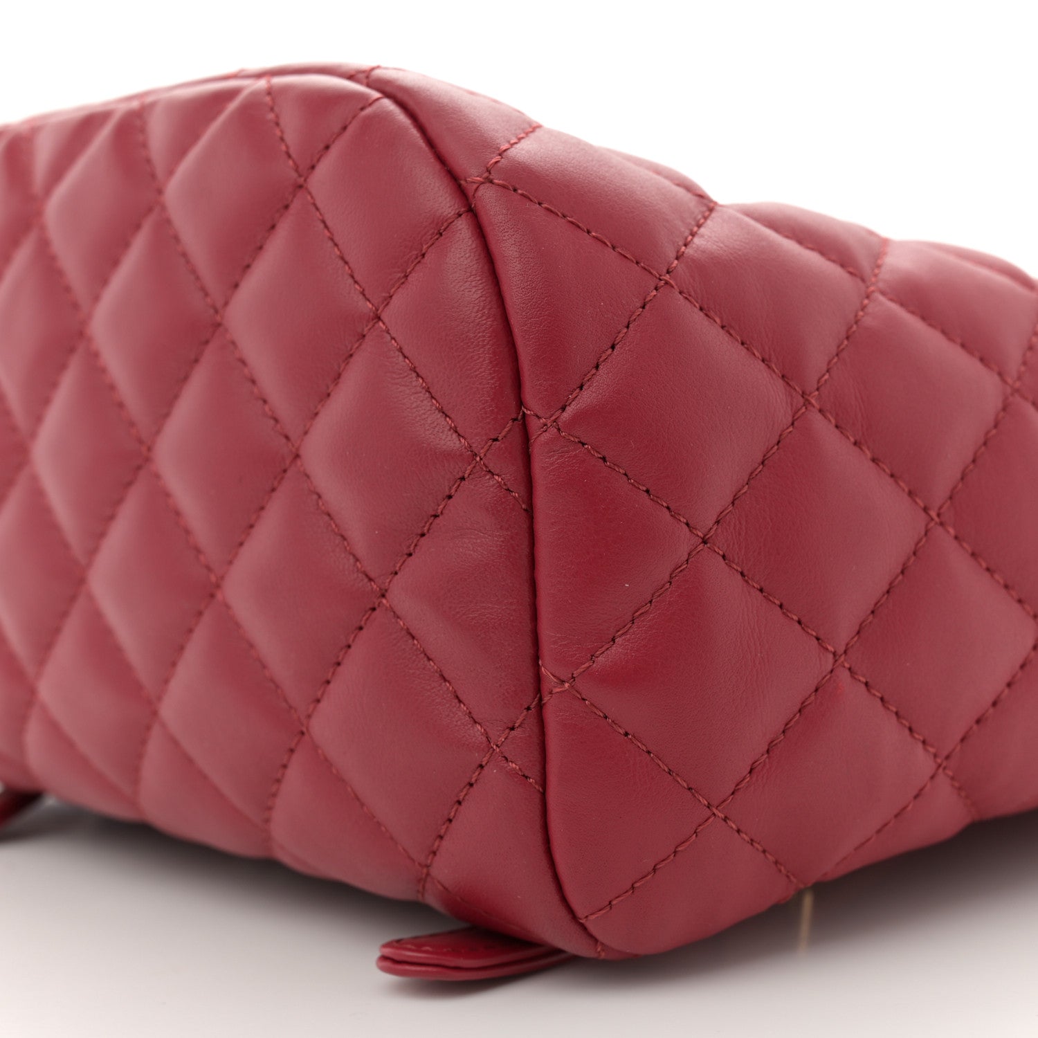 Chanel Lambskin Quilted Small Urban Spirit Backpack Red 10 of 10