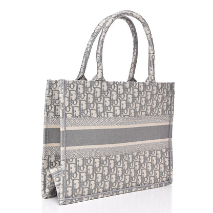 Christian Dior Oblique Medium Book Tote Grey 3 of 10