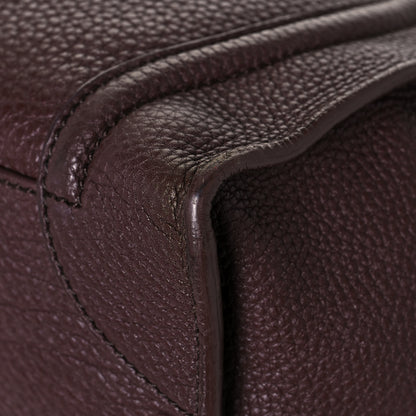 Celine Pebbled Calfskin Mini Luggage Chocolate 11 of 13