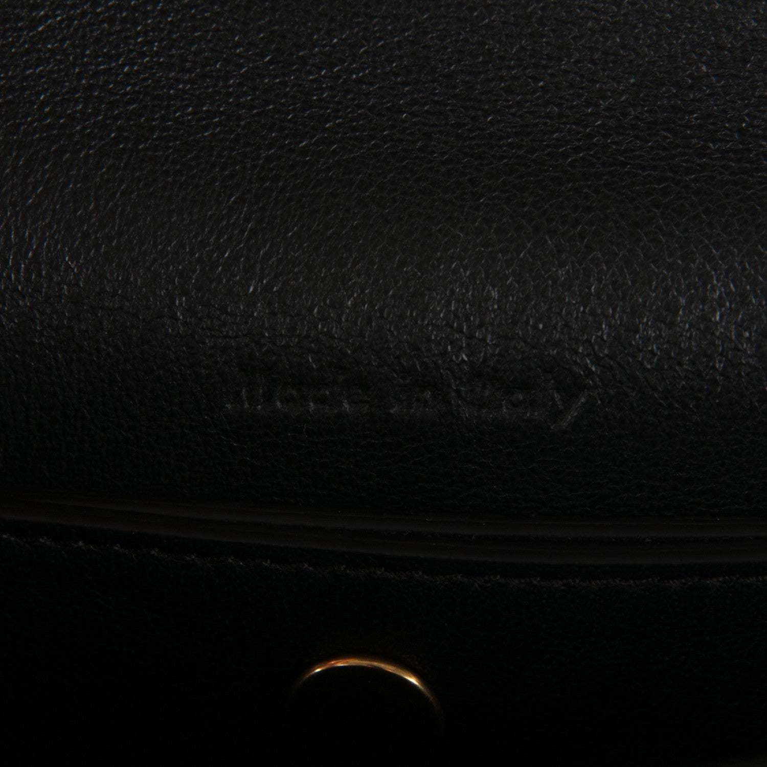 Celine Grained Calfskin Medium Trotteur Dark Taupe 6 of 7