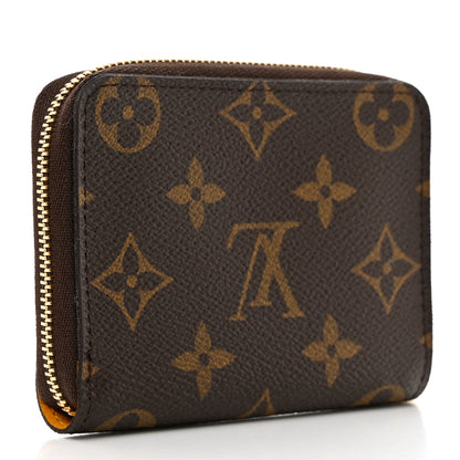 Louis Vuitton Monogram 2022 Christmas Animation New York Soho Zippy Coin Purse Yellow 3 of 7