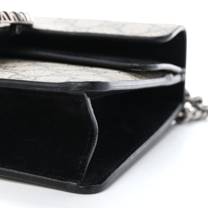 Gucci GG Supreme Monogram Mini Dionysus Shoulder Bag Black 9 of 9