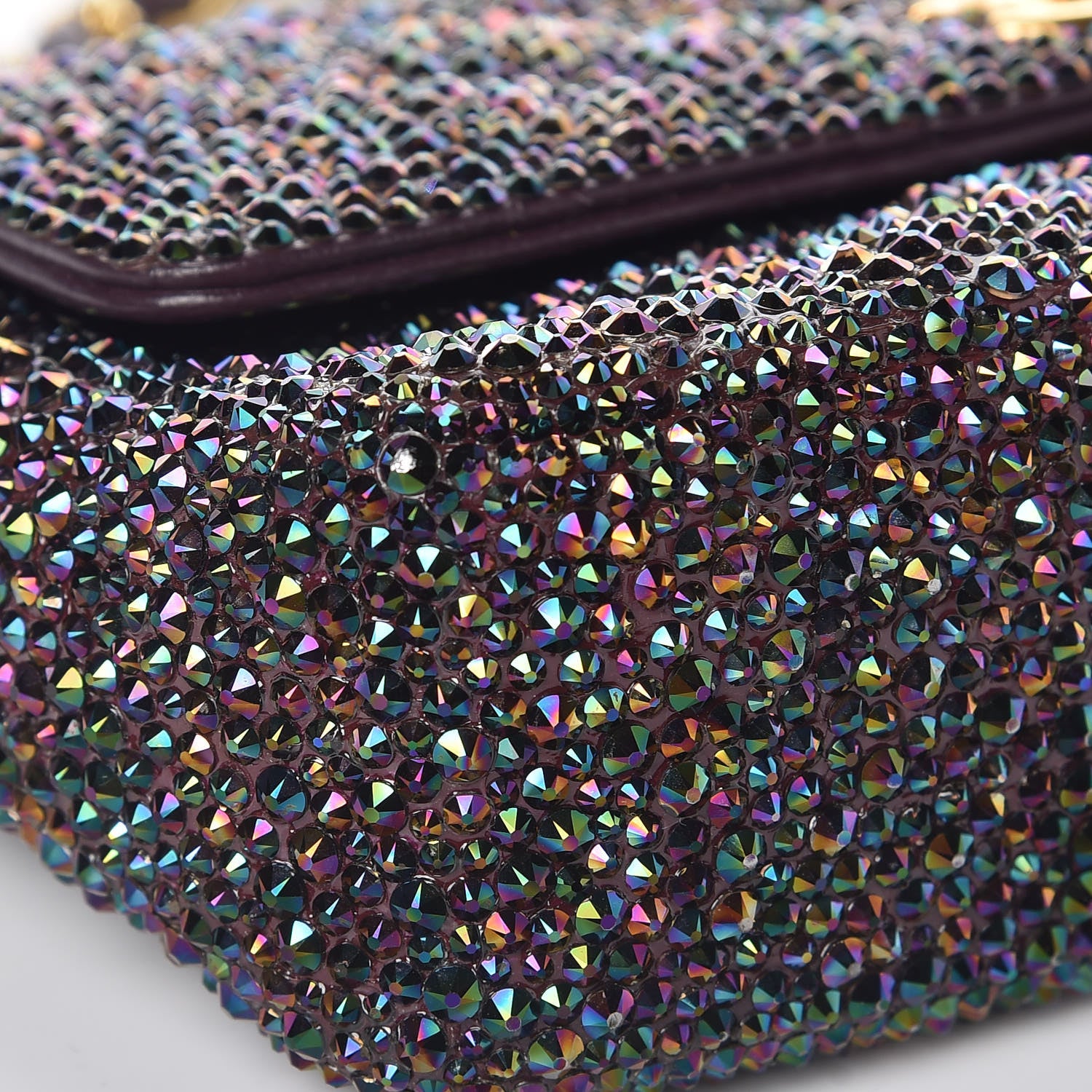 Chanel Strass Encrusted Mini Rectangular Flap Bag Multicolor 7 of 20