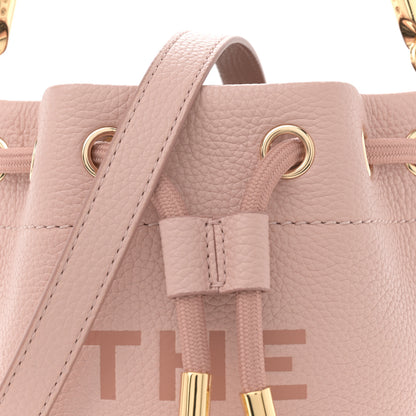 Marc Jacobs Grained Calfskin The Bucket Bag Powder 9 of 11