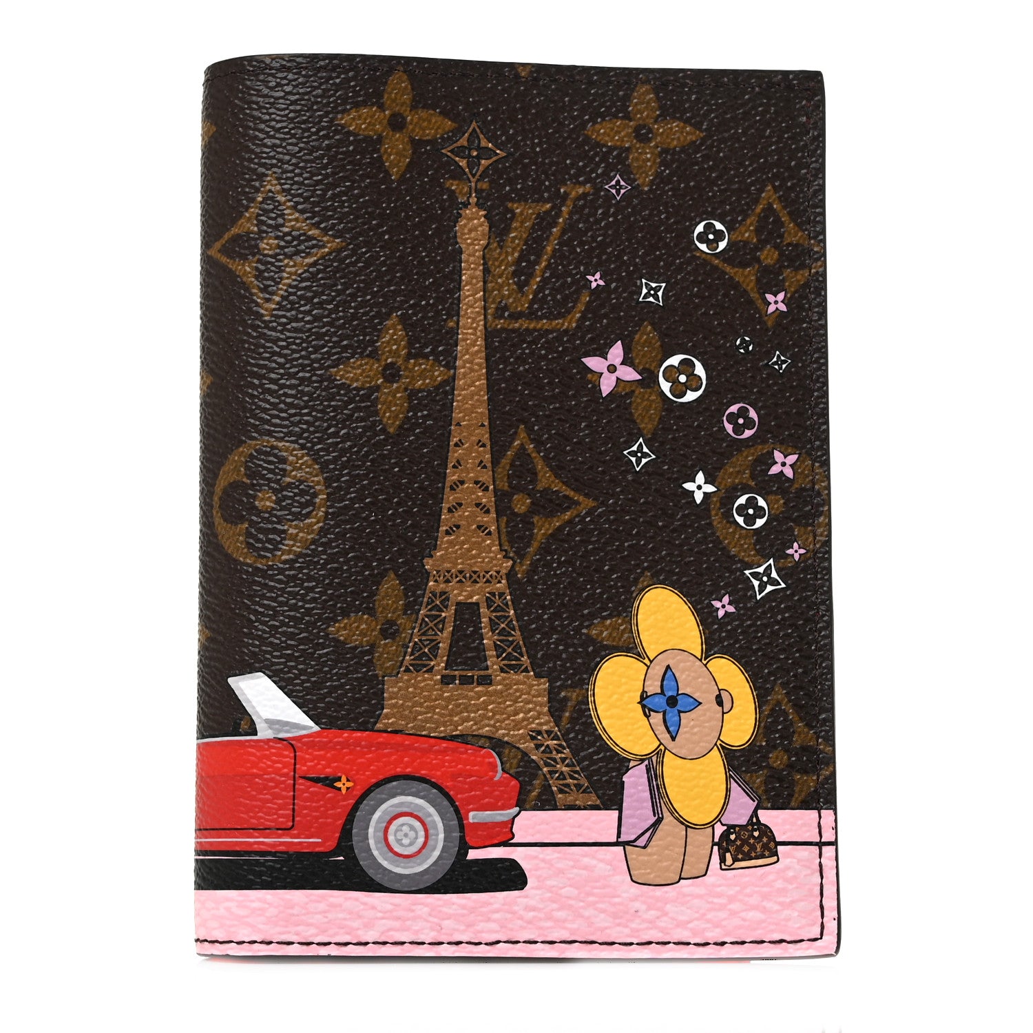 Louis Vuitton Monogram 2019 Christmas Animation Passport Cover Rouge 1 of 9