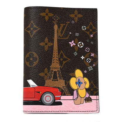 Louis Vuitton Monogram 2019 Christmas Animation Passport Cover Rouge 1 of 9