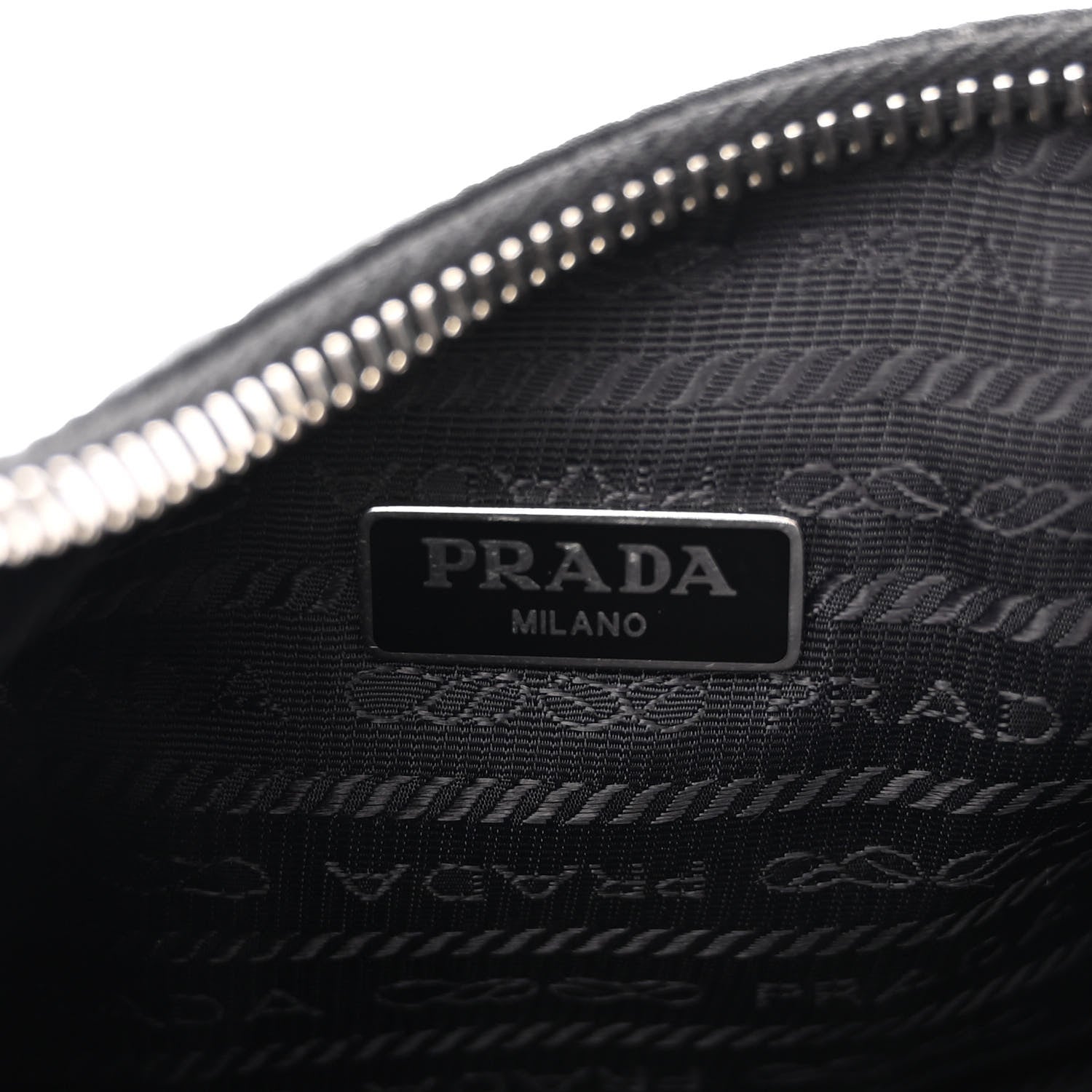 Prada Nylon Re-Edition 2005 Shoulder Bag Black 6 of 12