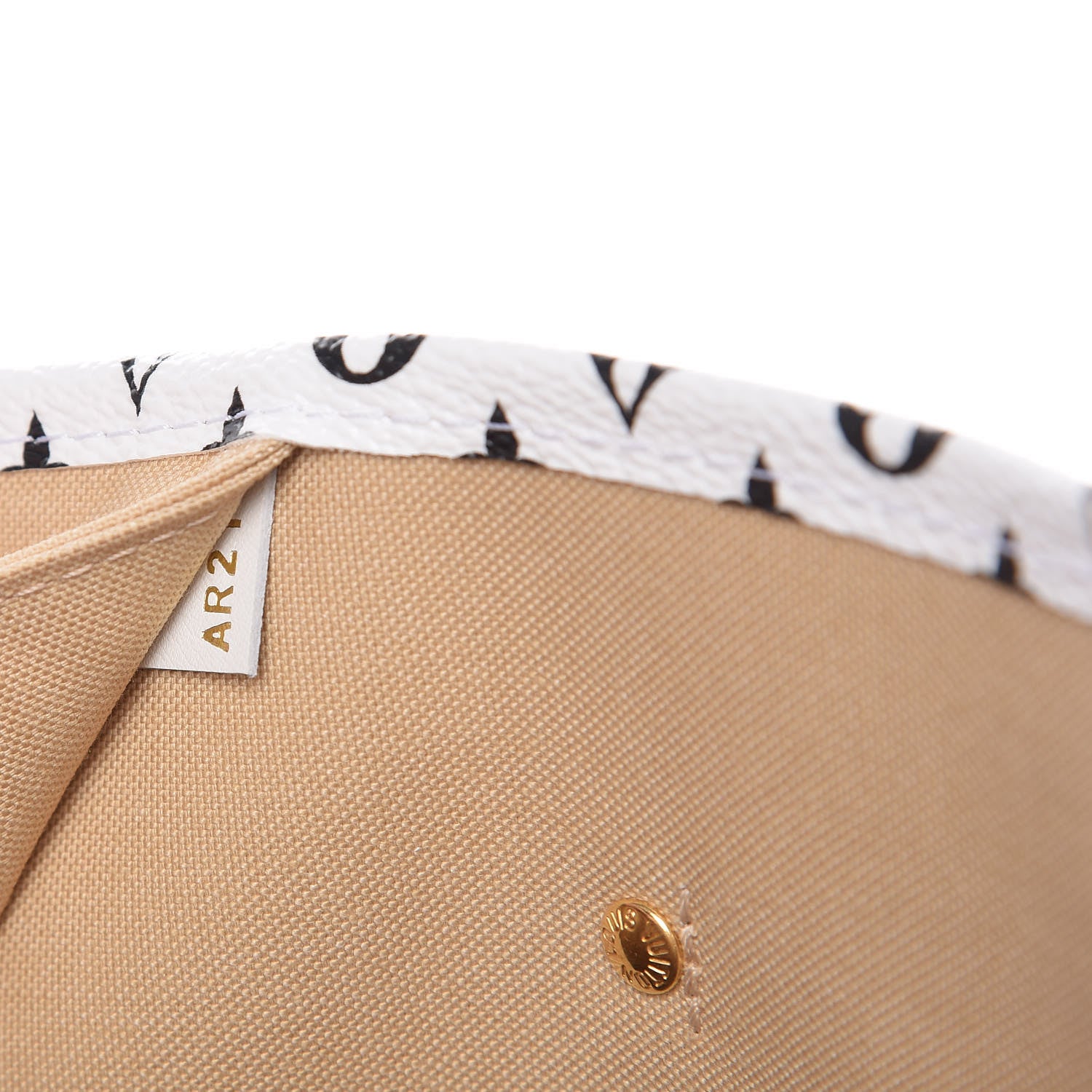 Louis Vuitton Monogram Giant Neverfull MM Kaki 9 of 11