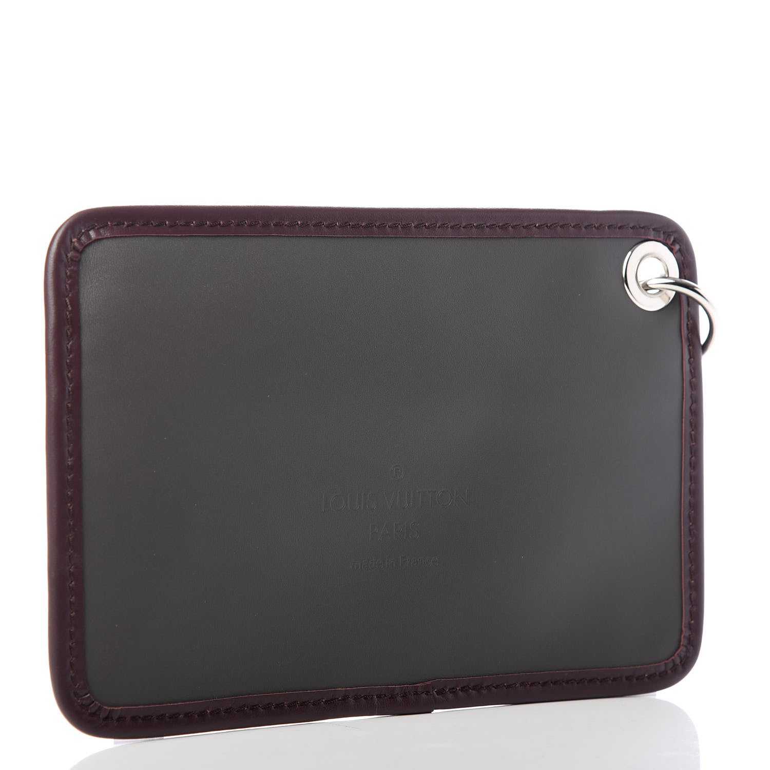 Louis Vuitton Calfskin Monogram Patchwork Pouch Black 3 of 7