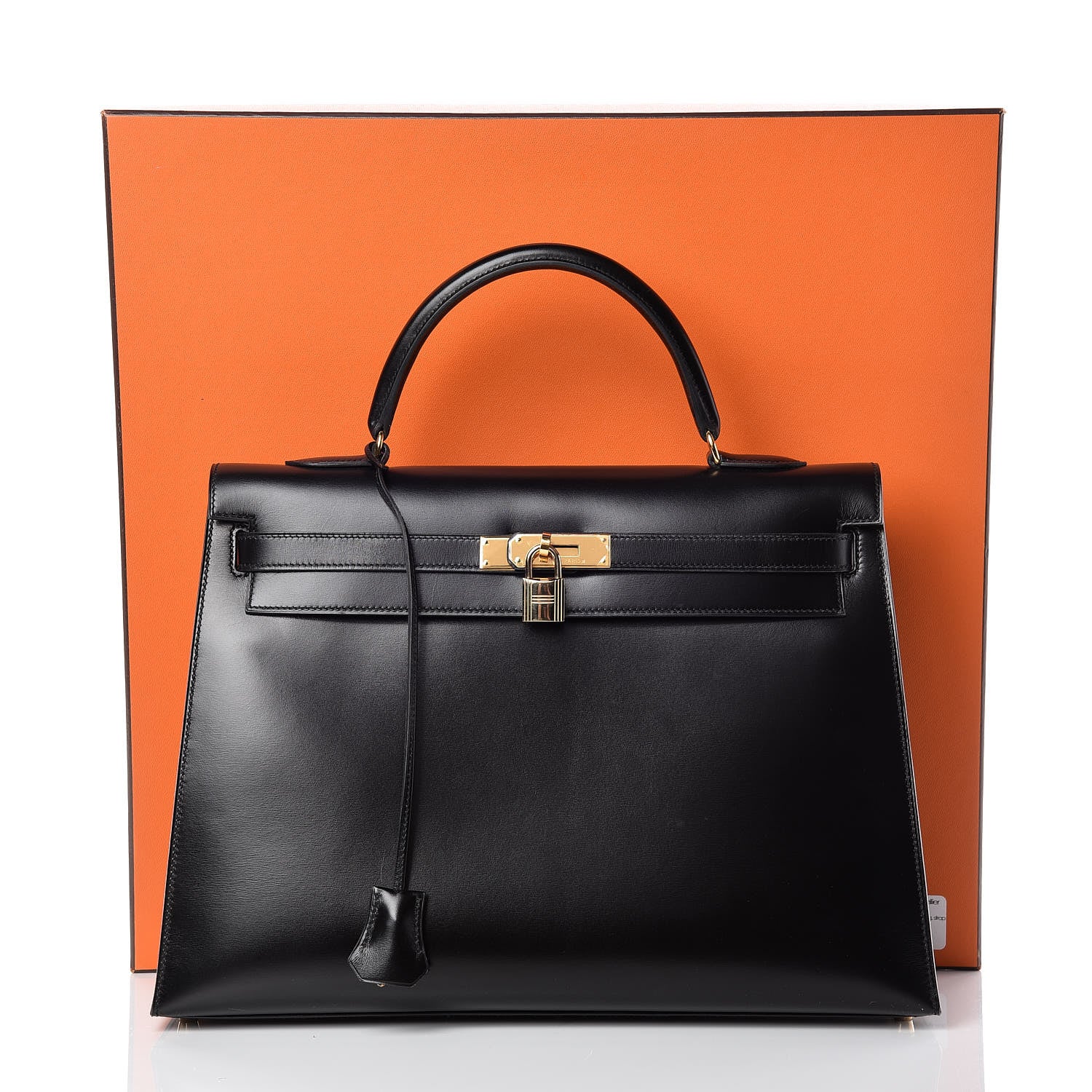 Hermes Box Kelly Sellier 35 Black 44 of 44