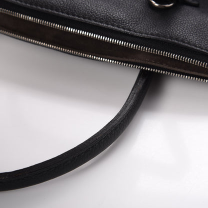 Louis Vuitton Veau Cachemire Soft Lockit MM Black 16 of 16