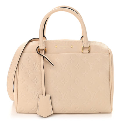 Louis Vuitton Empreinte Speedy Bandouliere 25 NM Creme 1 of 9