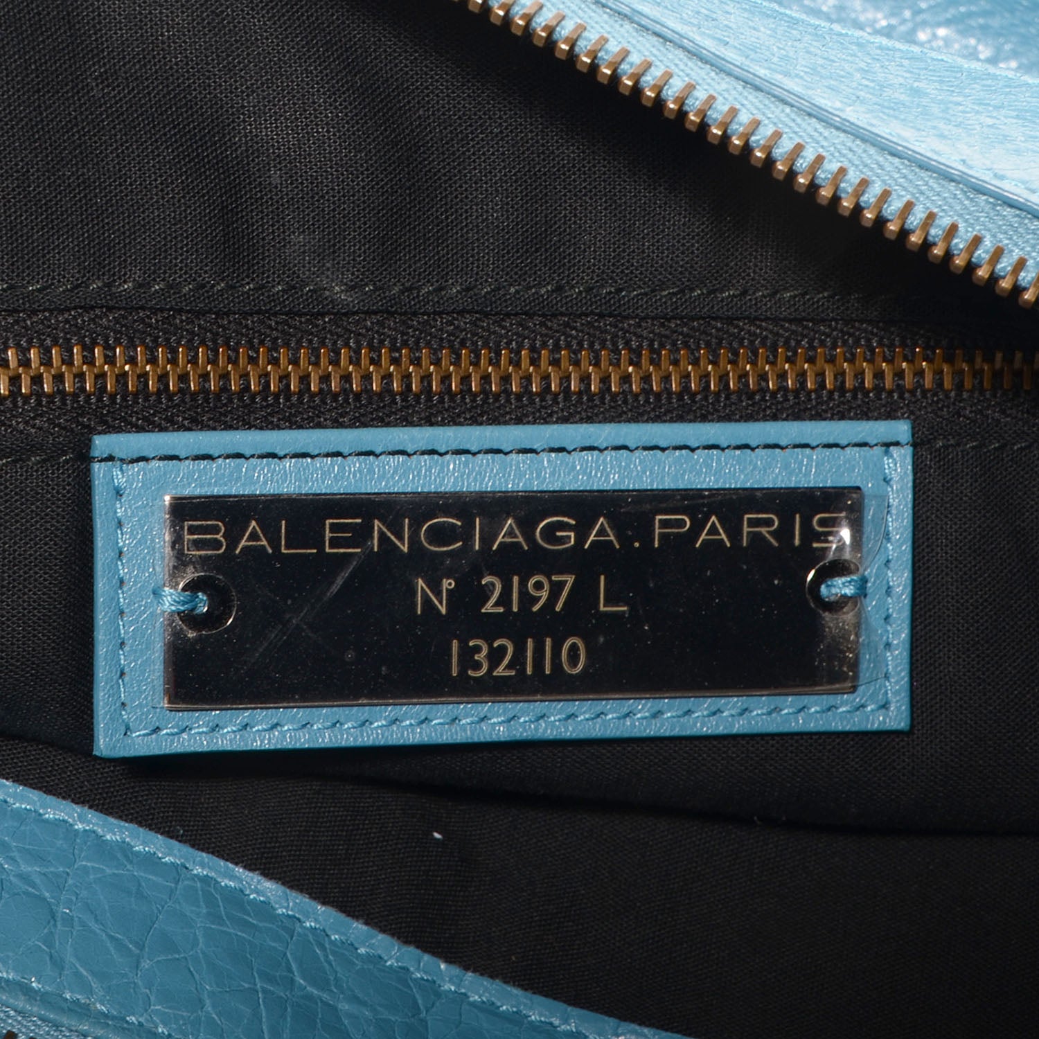 Balenciaga Agneau Work Bleu Indigo 7 of 11