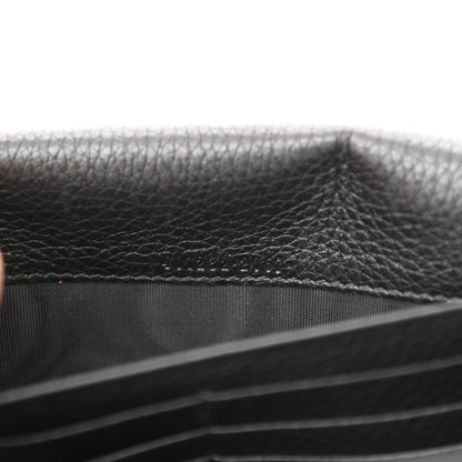 Gucci Calfskin GG Marmont Chain Wallet Black 7 of 12