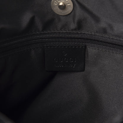 Gucci Suede Monogram Hobo Black 8 of 14