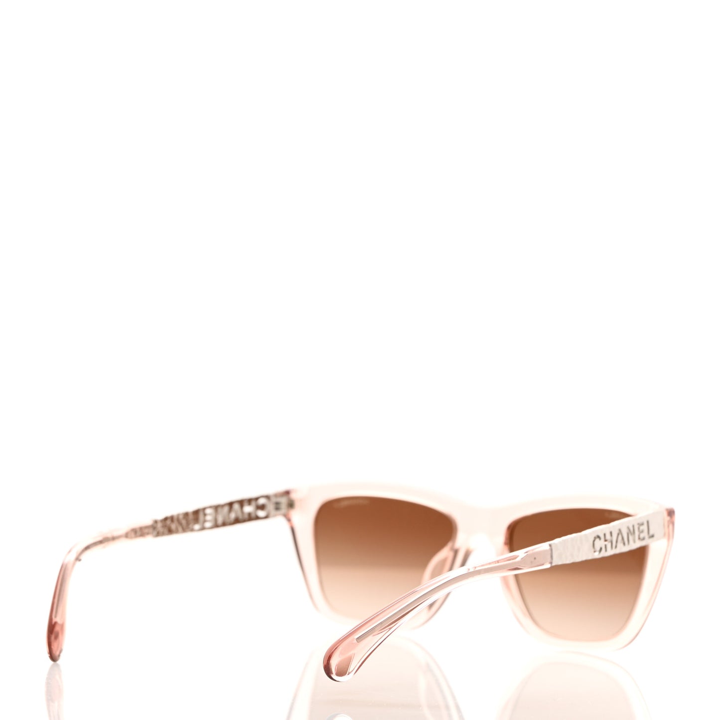 Acetate Metal Rectangle Sunglasses 5442-A Pink
