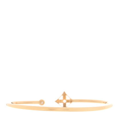 Louis Vuitton 18K Yellow Gold Diamond Idylle Blossom Twist Bracelet 2 of 4