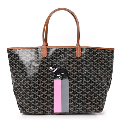 Goyard Goyardine Saint Louis PM Black Gold 1 of 11
