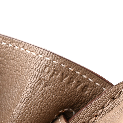 Hermes Togo Birkin 25 Etoupe 7 of 12