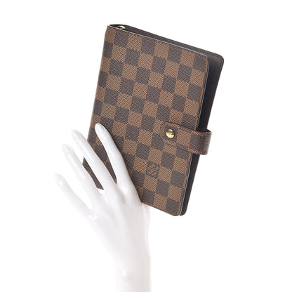 Louis Vuitton Damier Ebene Medium Ring Agenda Cover 2 of 6