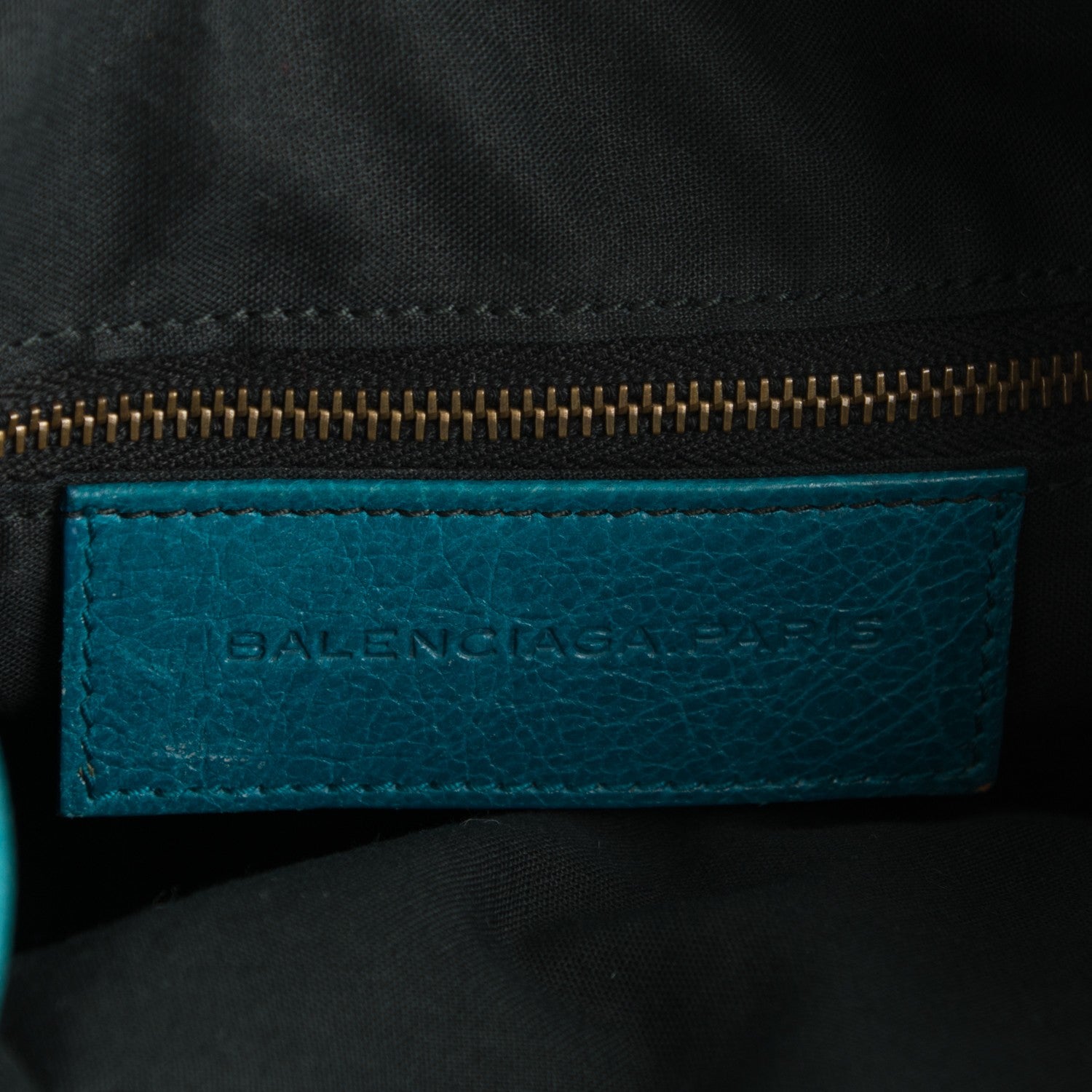 Balenciaga Agneau Classic Hardware Mini Pompon Lagon 6 of 8
