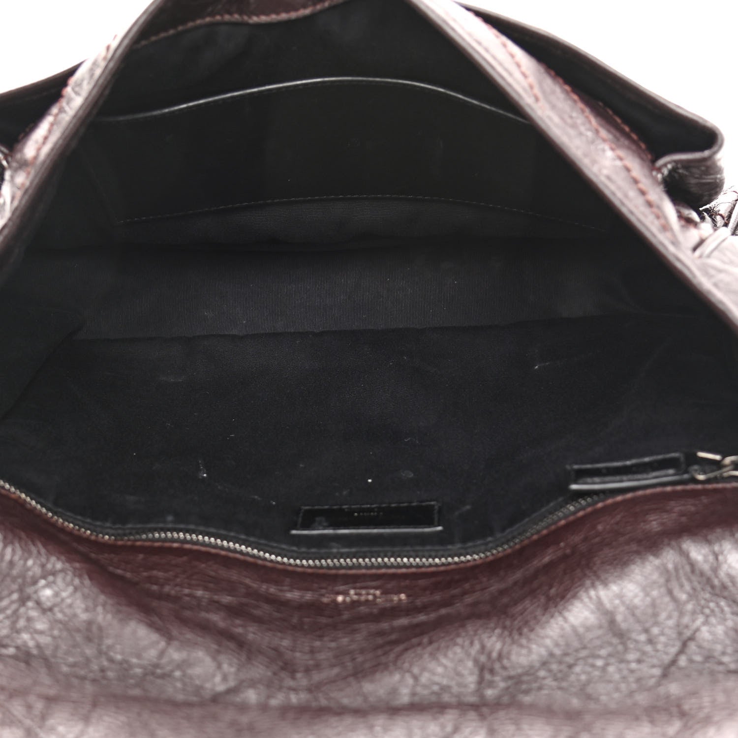 Saint Laurent Crinkled Calfskin Matelasse Monogram Large Niki Chain Satchel Tulip 5 of 14