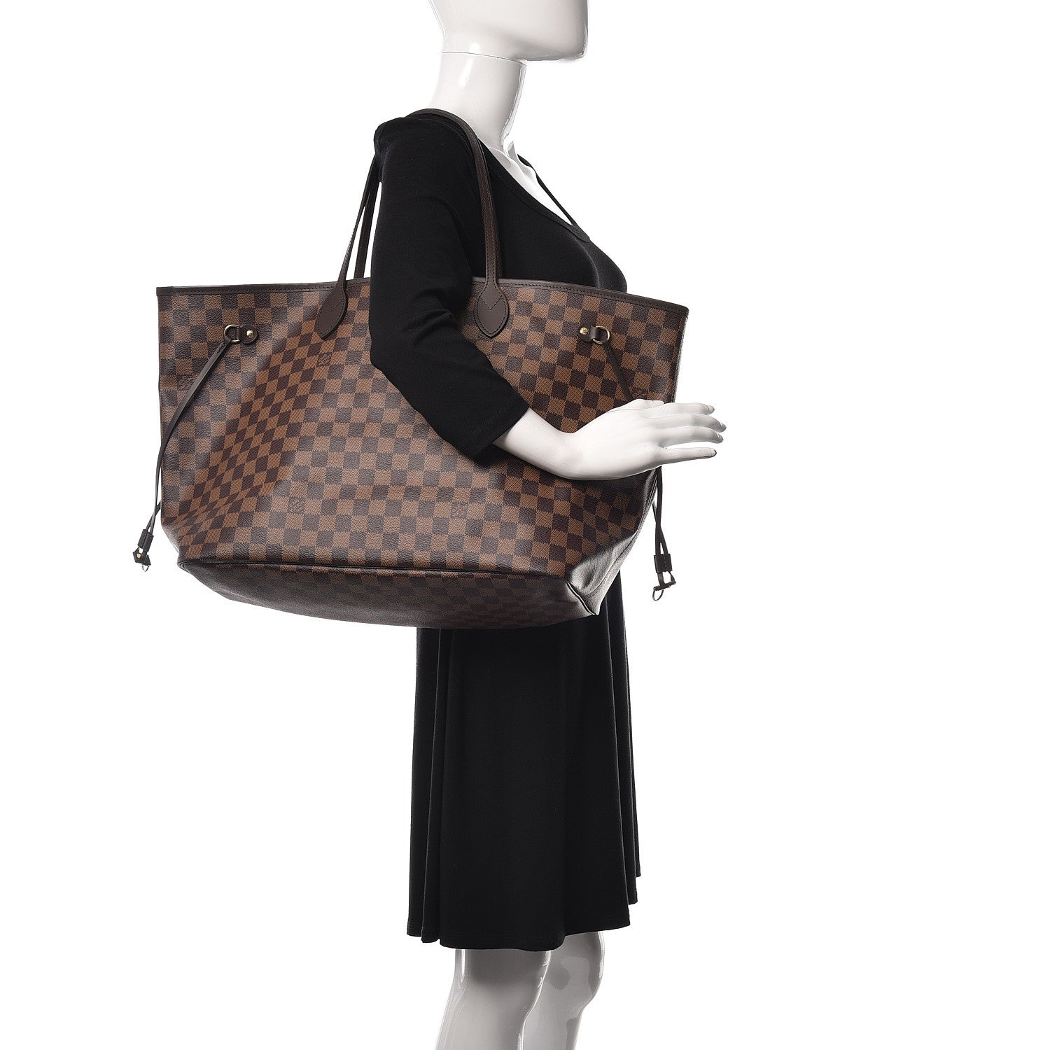 Louis Vuitton Damier Ebene Neo Neverfull GM 2 of 11