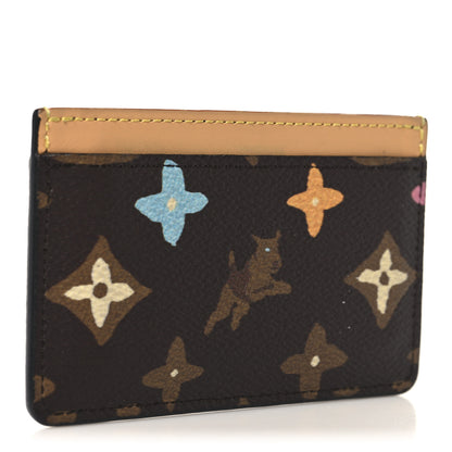 Louis Vuitton Monogram Craggy Card Holder Chocolate 3 of 7