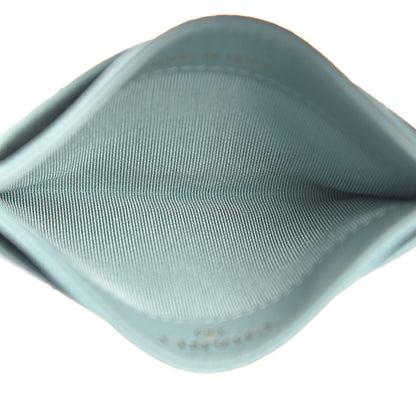 Chanel Caviar Quilted Card Holder Light Blue 5 of 9