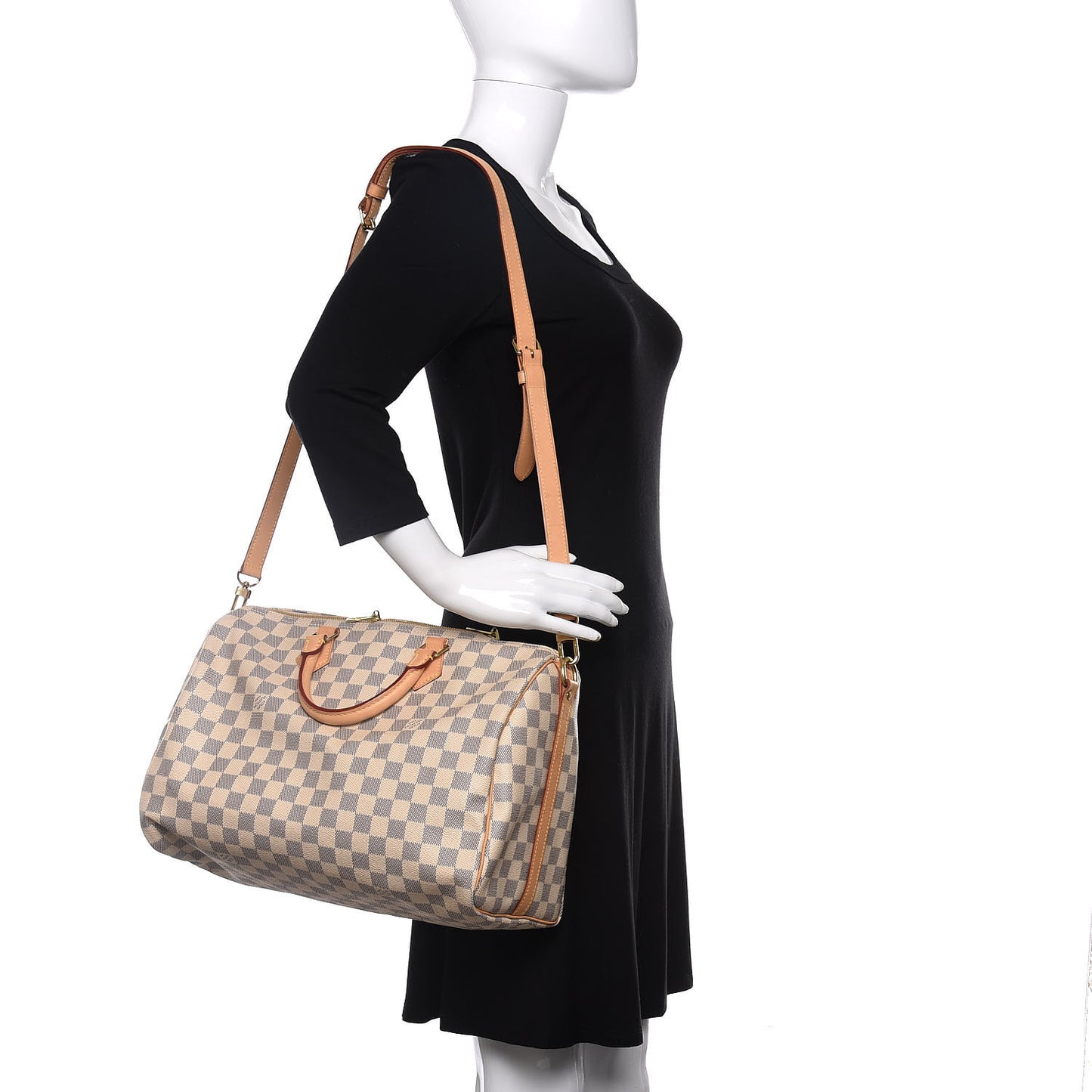 Damier Azur Speedy Bandouliere 35