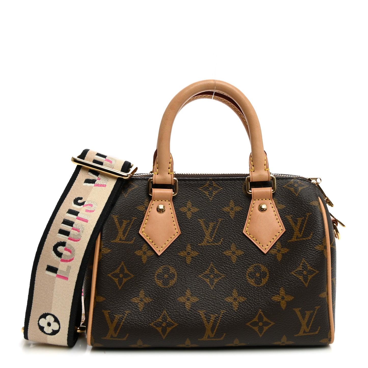Monogram Speedy Bandouliere 20 Black