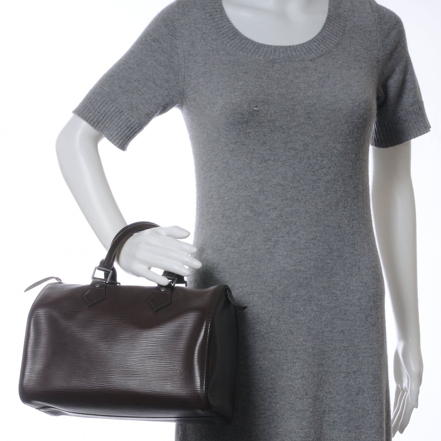Louis Vuitton Epi Speedy 25 Moka 2 of 7