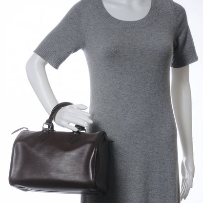Louis Vuitton Epi Speedy 25 Moka 2 of 7