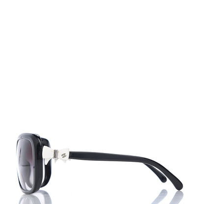 Chanel CC Bow Sunglasses 5171 Black White 3 of 8