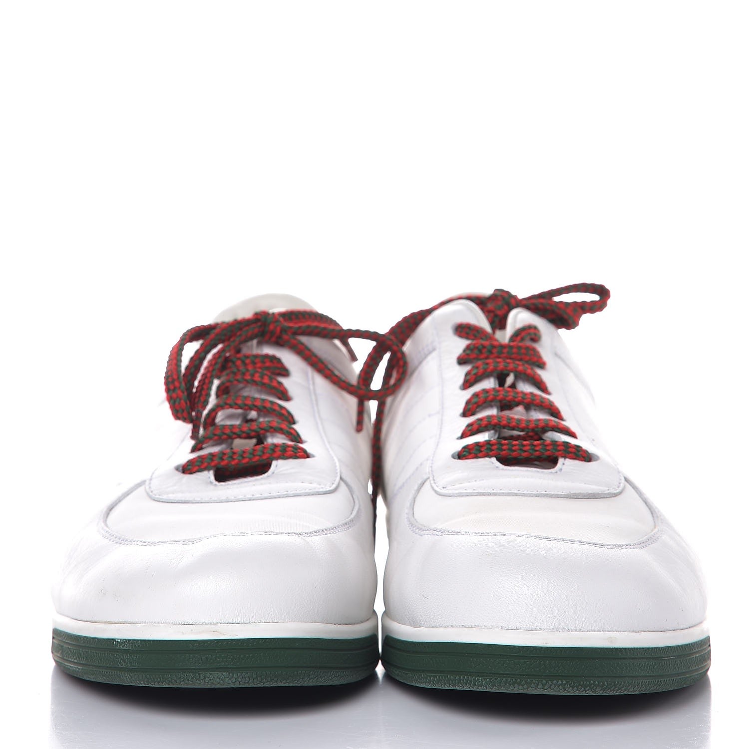 Gucci Calfskin 1984 Web Mens Sneakers 10.5 White 3 of 10