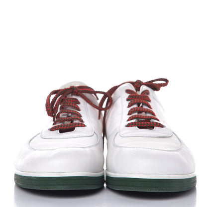 Gucci Calfskin 1984 Web Mens Sneakers 10.5 White 3 of 10