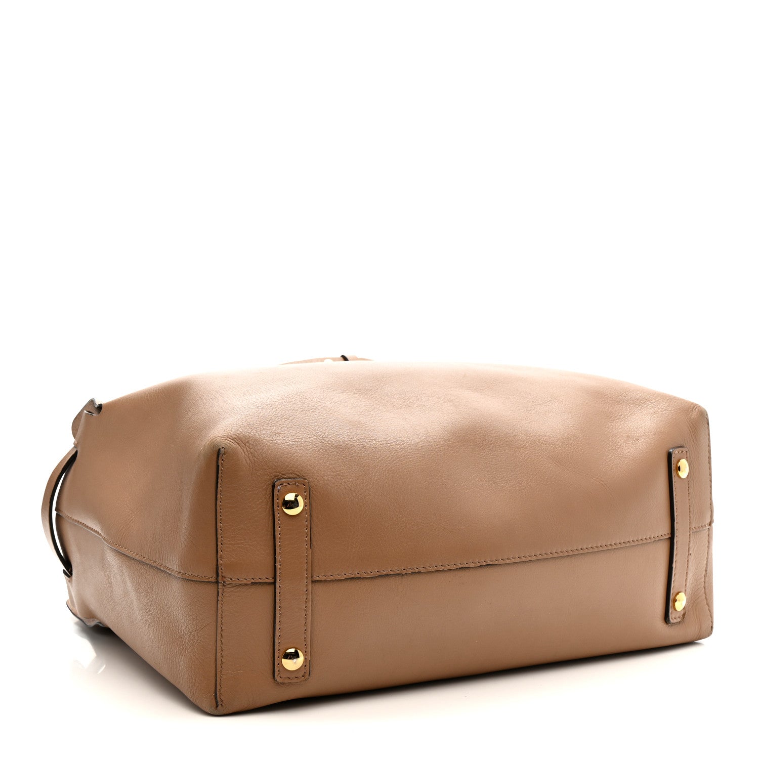 Burberry Soft Smooth Calfskin Medium Tote Camel 8 of 25