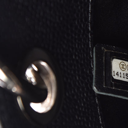 Chanel Caviar Quilted Grand Shopping Tote GST Black 7 of 14