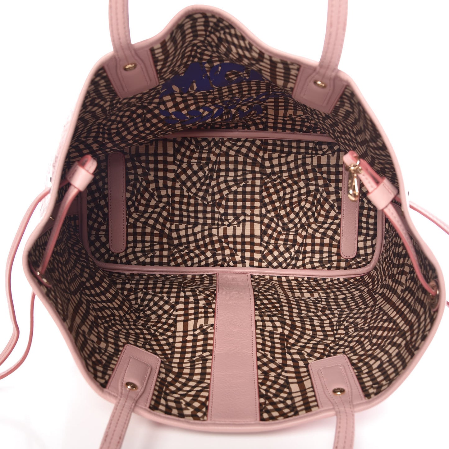 Visetos Medium Liz Reversible Shopper Tote Soft Pink