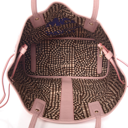MCM Visetos Medium Liz Reversible Shopper Tote Soft Pink 10 of 18